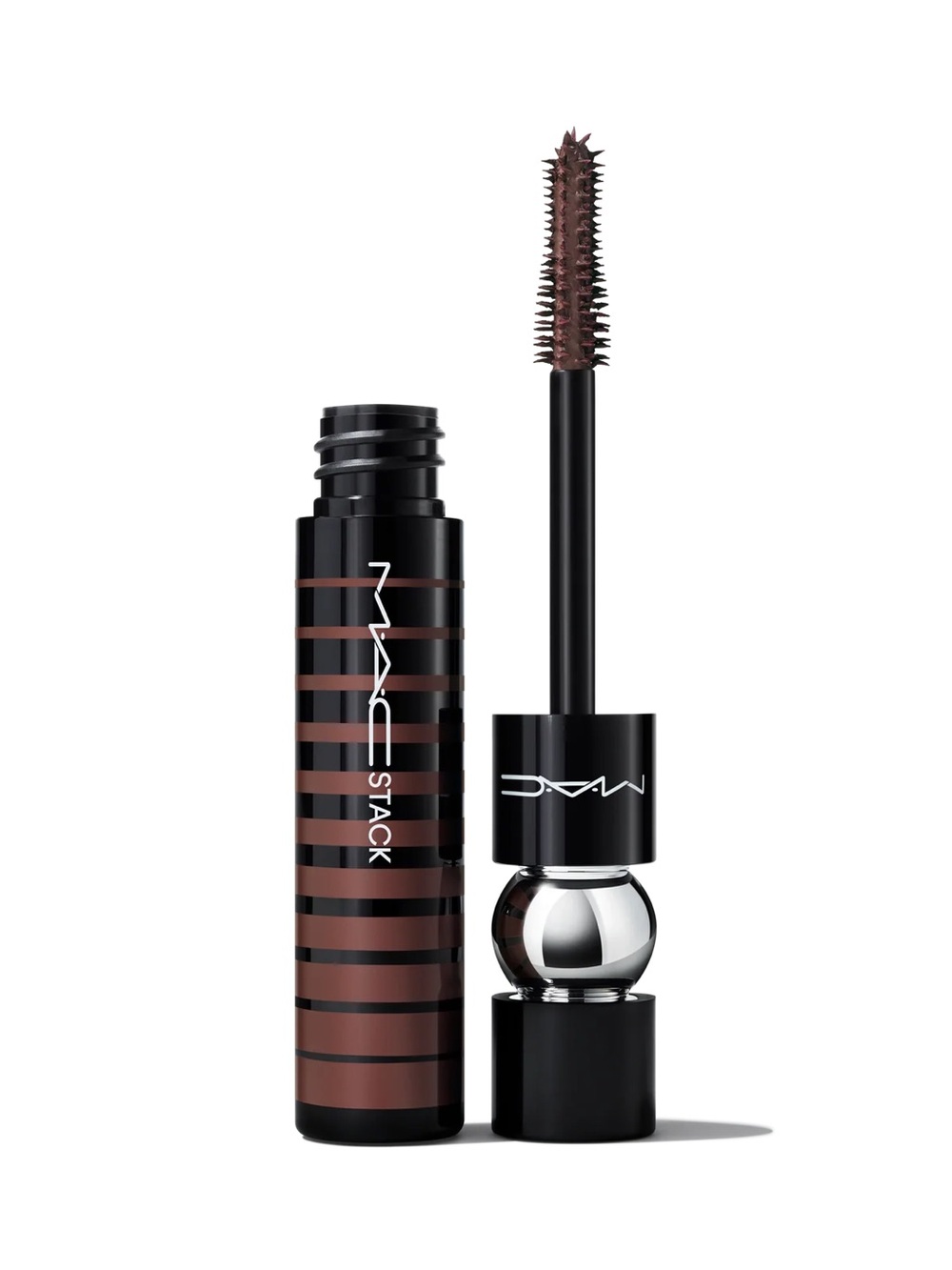 MAC Stack Volumizing Mascara Chestnut Stack Brown Brand New in Box Full Size